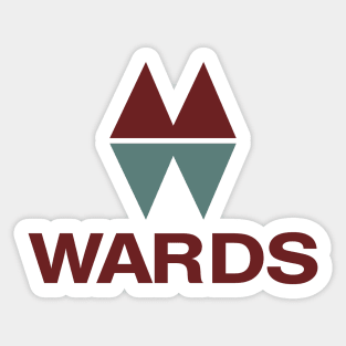 Montgomery Ward department store Sticker